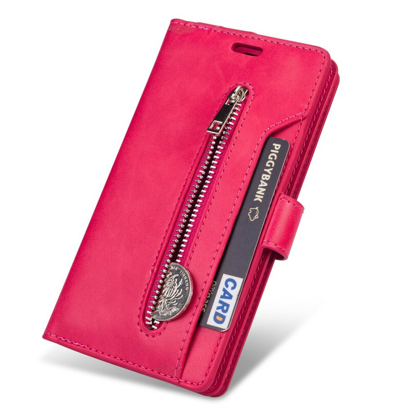 Xiaomi Redmi Note 8 Pro Tasche Geldbörse mit Lanyard