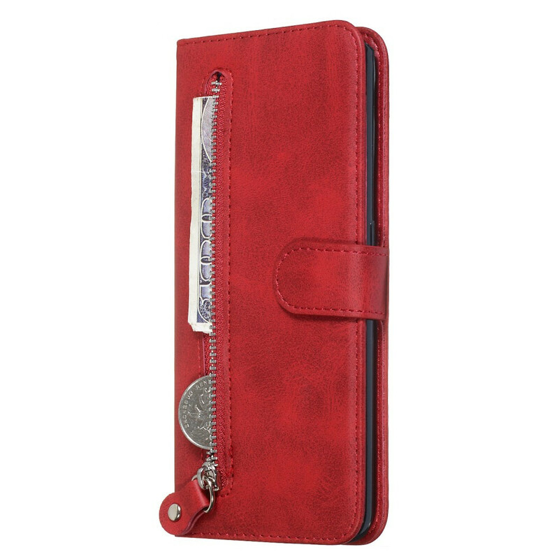 Hülle Samsung Galaxy A80 Vintage Geldbörse