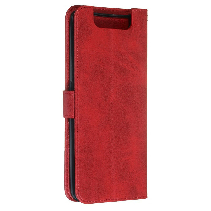 Hülle Samsung Galaxy A80 Vintage Geldbörse