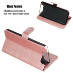 Hülle Samsung Galaxy A80 Vintage Geldbörse