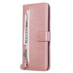 Hülle Samsung Galaxy A80 Vintage Geldbörse