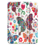 Smart Case iPad Pro 11" (2020) Retro Schmetterlinge und Blumen