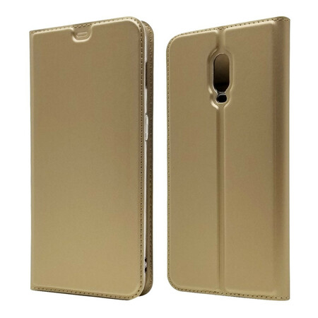Flip Cover OnePlus 6T Style Leder First Class