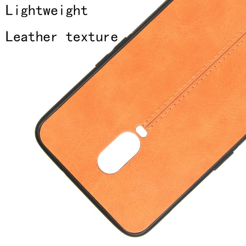 OnePlus 6T Cover Style Leder Nähte