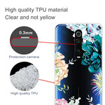 Xiaomi Mi 9T / Mi 9T Pro Cover Transparent Aquarell Blumen