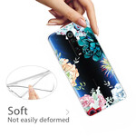 Xiaomi Mi 9T / Mi 9T Pro Cover Transparent Aquarell Blumen