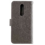 Xiaomi Mi 9T / Mi 9T Pro Tasche Mandala Sonne Xiaomi Mi 9T / Mi 9T Pro Tasche Mandala Sonne
