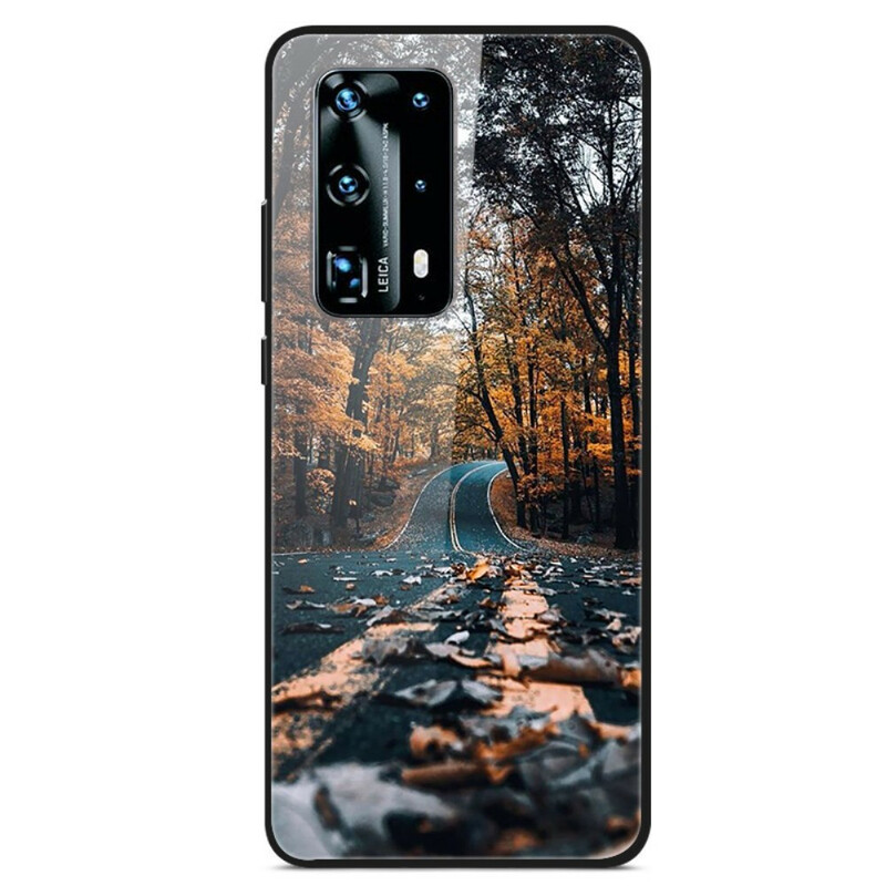 Cover Huawei P40 Tempered Glass Route of Happiness