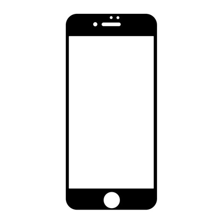 Schutz aus gehärtetem Glas Farbig für iPhone SE 2 / 8 / 7
