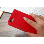 Flip Cover iPhone SE 2 / 8 / 7 Lederoptik Multi-Karten CMAI2