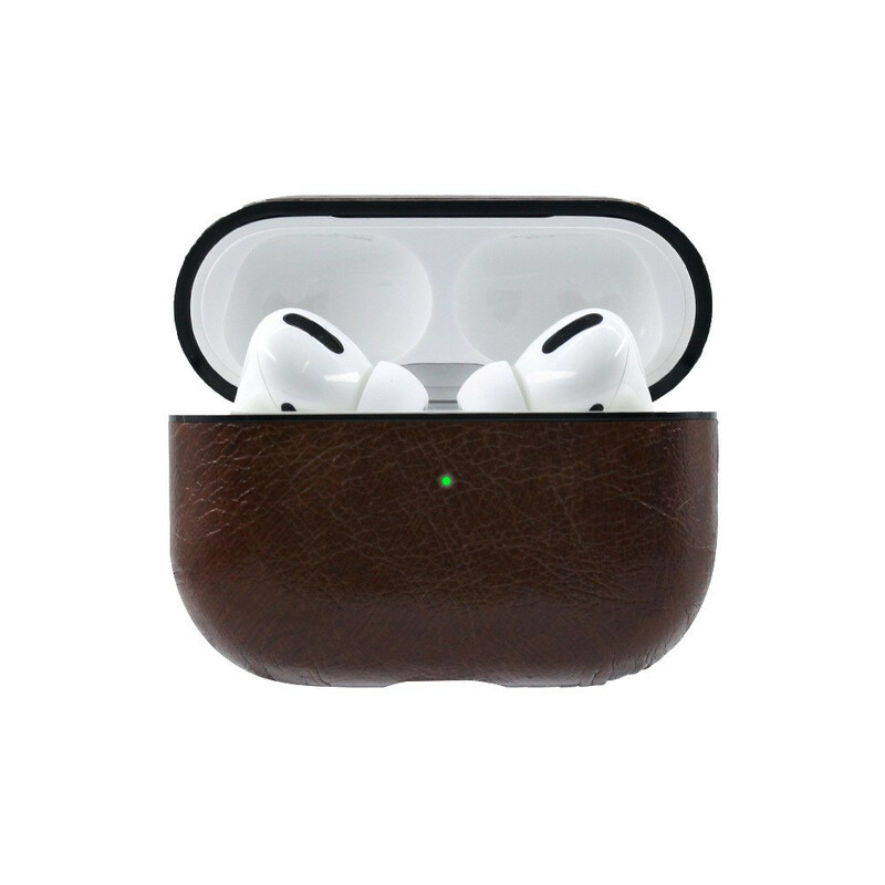 AirPods Pro Style Ledertasche mit Karabinerhaken