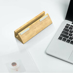 DIROSE Holzblock-Schreibtischhalterung für das MacBook