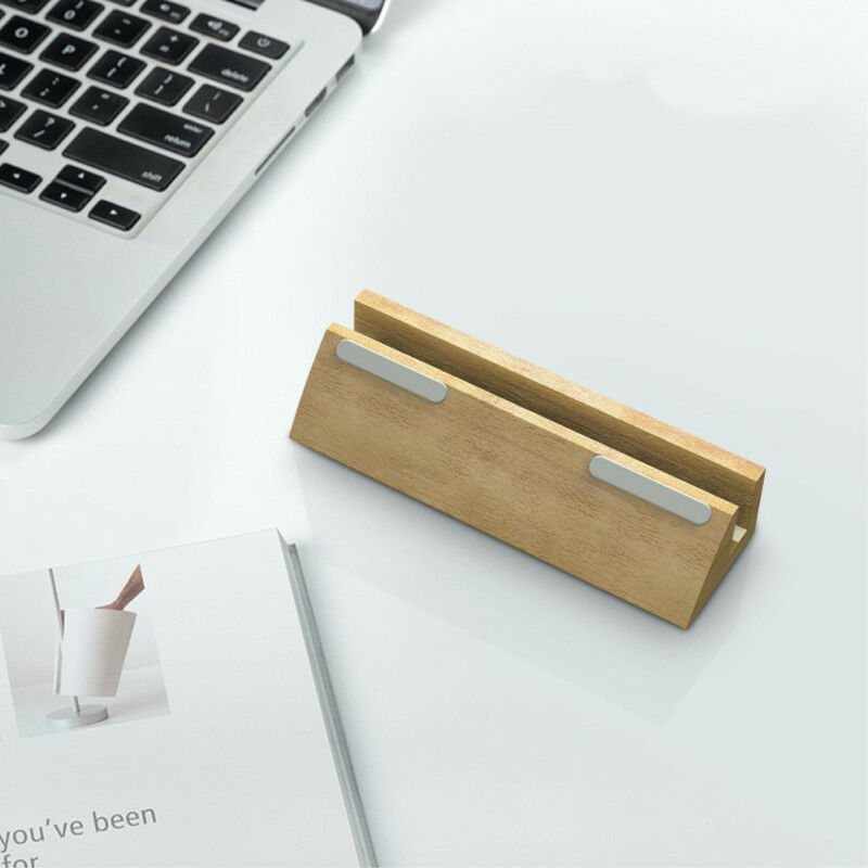 DIROSE Holzblock-Schreibtischhalterung für das MacBook