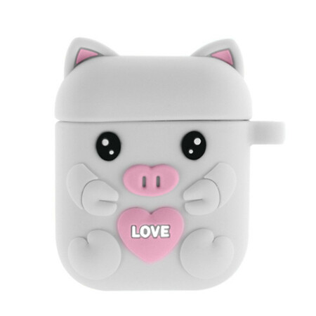 AirPods Silikonhülle Pig fun
