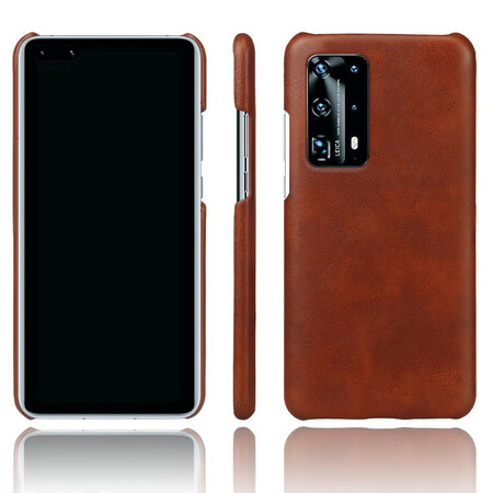 Huawei P40 Cover Lederoptik KSQ