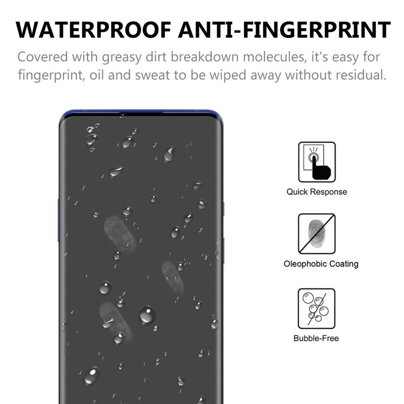 Schutz aus gehärtetem Glas für den Bildschirm des OnePlus 8 Pro