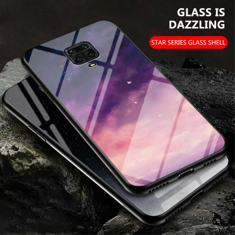 Xiaomi Redmi Note 9S Panzerglas Cover Starry Sky