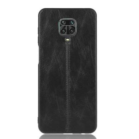 Xiaomi Redmi Note 9S Hülle in Lederoptik mit Naht