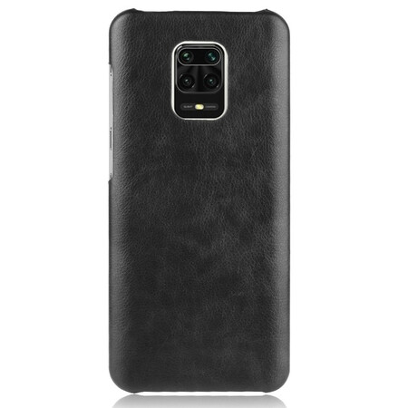 Xiaomi Redmi Note 9S Hülle in Lederoptik Litschi
