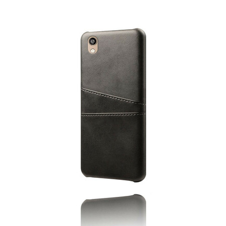 Cover Huawei Y5 2019 / Honor 8S Kartenhalter Lederoptik