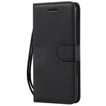 Huawei Y5 2019 / Honor 8S Tasche Lederoptik Farbig mit Riemen