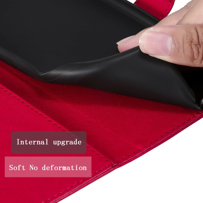 Huawei Y5 2019 / Honor 8S Tasche Lederoptik Farbig mit Riemen Huawei Y5 2019 / Honor 8S Tasche Lederoptik Farbig mit Riemen