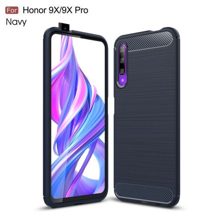 Honor 9X Pro Kohlefaser Cover Gebürstet
