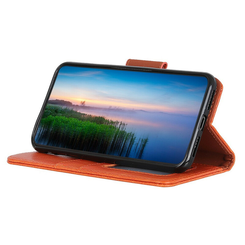 Xiaomi Redmi Note 9S / Redmi Note 9 Pro Hülle aus gespaltenem Nappaleder Xiaomi Redmi Note 9S / Redmi Note 9 Pro Hülle aus gespaltenem Nappaleder