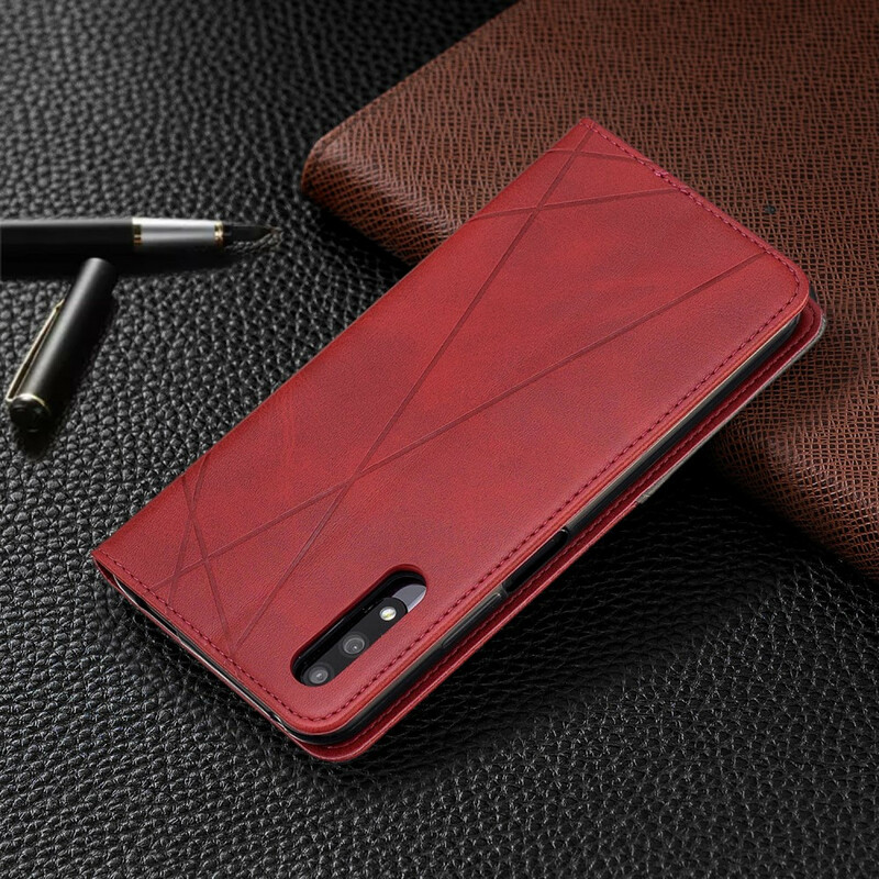 Flip Cover Honor 9X Pro Max Style Künstlerin