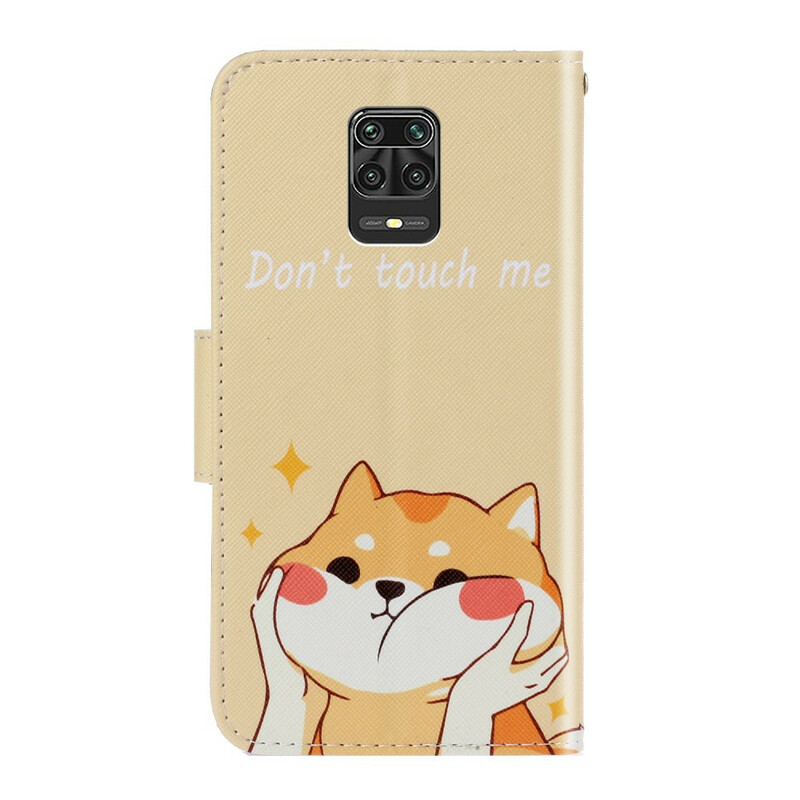 Xiaomi Redmi Note 9 Pro Katze Don't Touch Me RiemenHülle