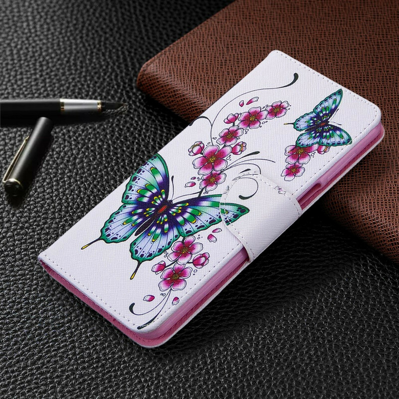 Xiaomi Redmi Note 9S / Note 9 Pro Hülle Unglaubliche Schmetterlinge