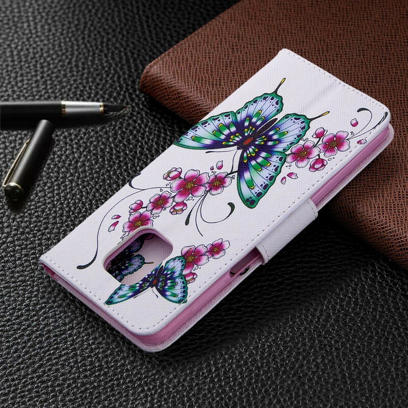 Xiaomi Redmi Note 9S / Note 9 Pro Hülle Unglaubliche Schmetterlinge