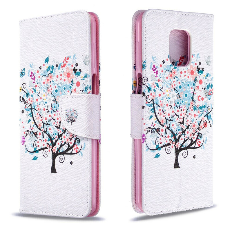 Xiaomi Redmi Note 9S / Redmi Note Pro Flowered Tree Hülle