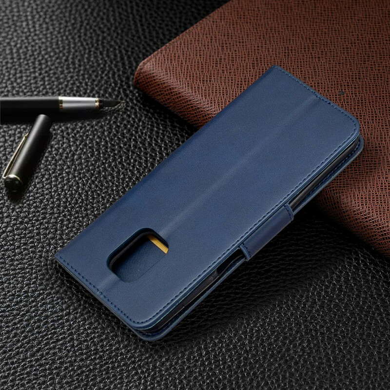 Xiaomi Redmi Note 9S / Redmi Note 9 Pro Style Leder Tasche mit Trageriemen