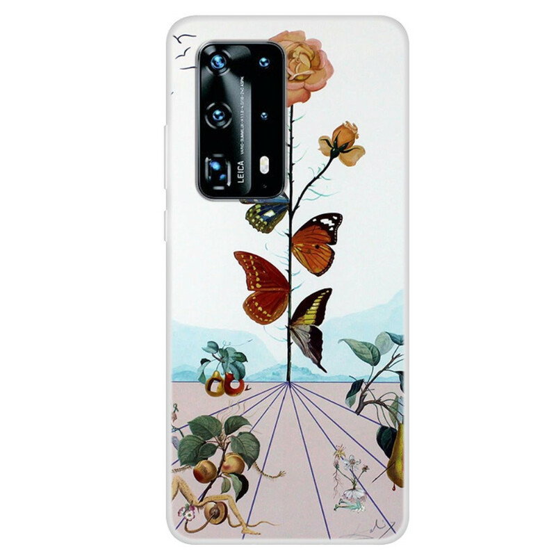 Huawei P40 Pro Cover Schmetterlinge der Natur