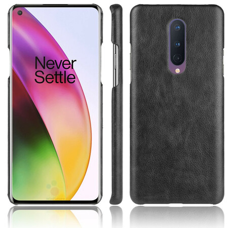 OnePlus 8 Cover mit Litschi-Leder-Effekt Performance