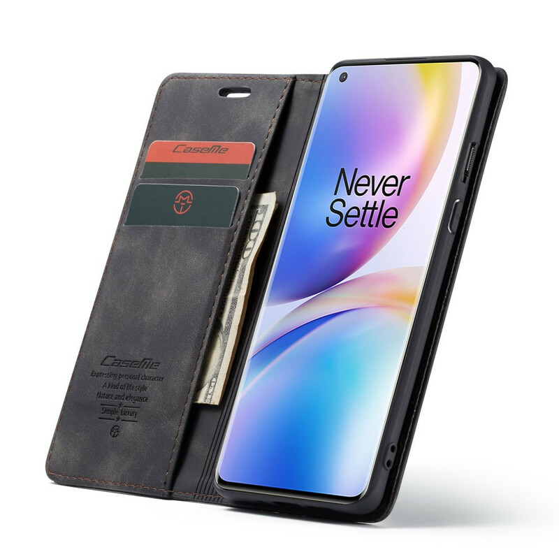 Flip Cover OnePlus 8 Pro CASEME Kunstleder