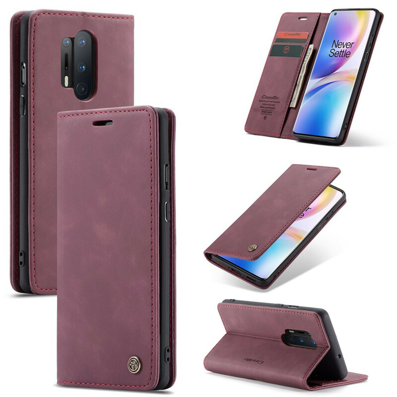 Flip Cover OnePlus 8 Pro CASEME Kunstleder