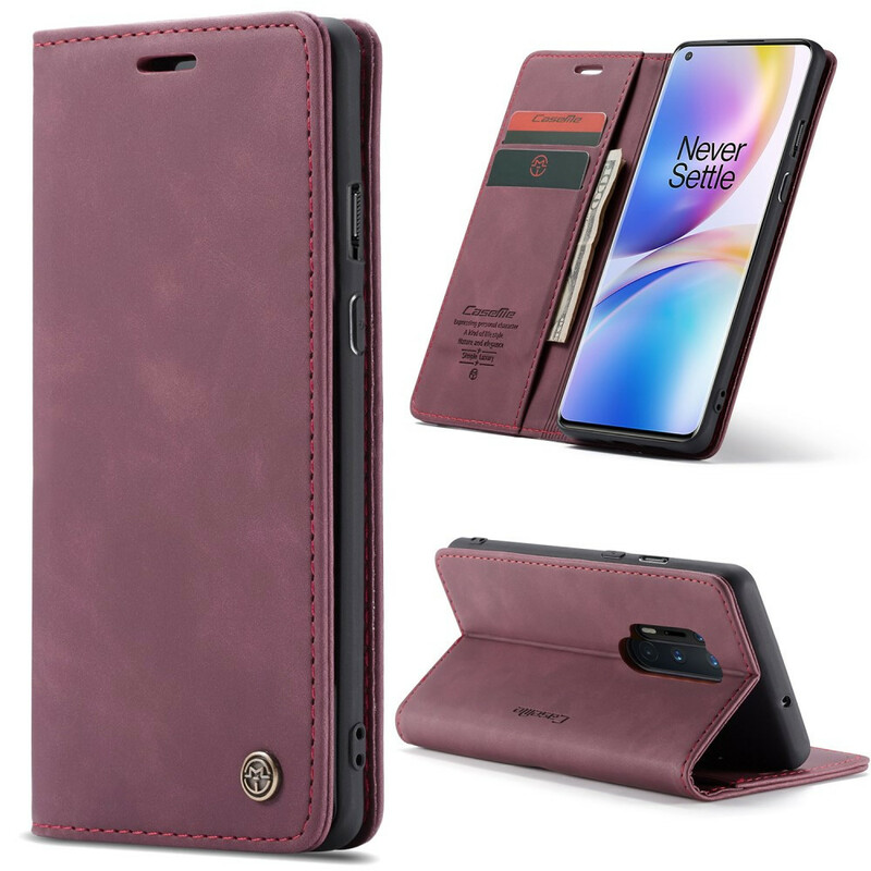 Flip Cover OnePlus 8 Pro CASEME Kunstleder