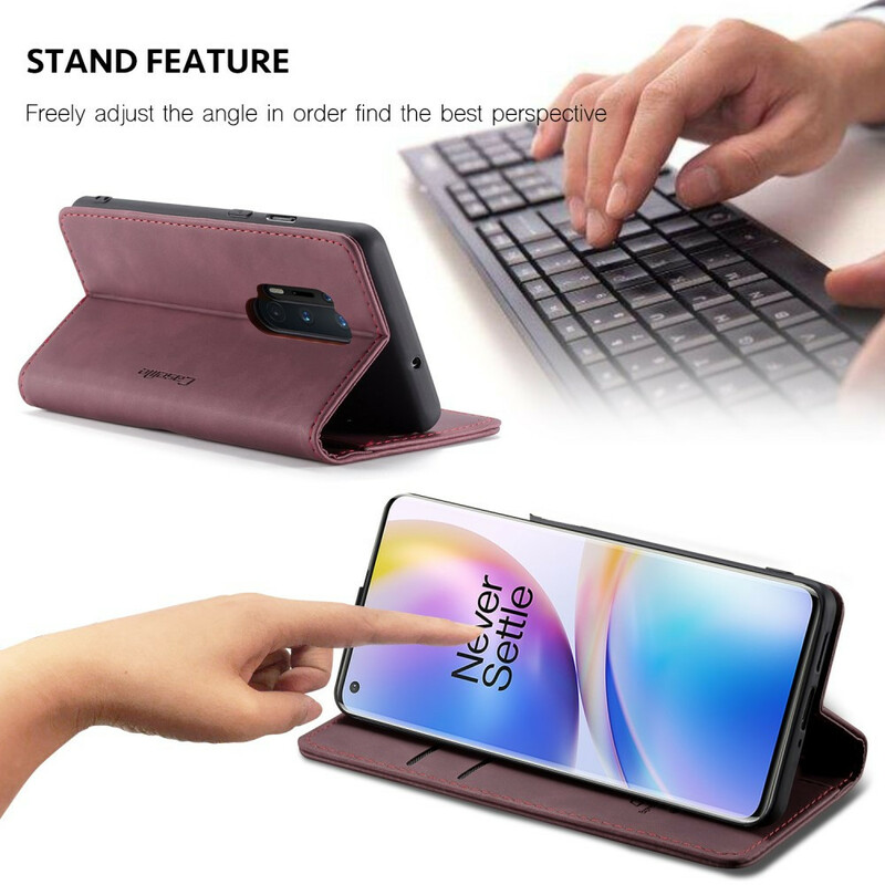 Flip Cover OnePlus 8 Pro CASEME Kunstleder