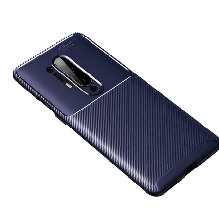 OnePlus 8 Pro Flexible Kohlefaser Texture Cover