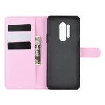 Hülle OnePlus 8 Pro Style Litschi Premium-Leder