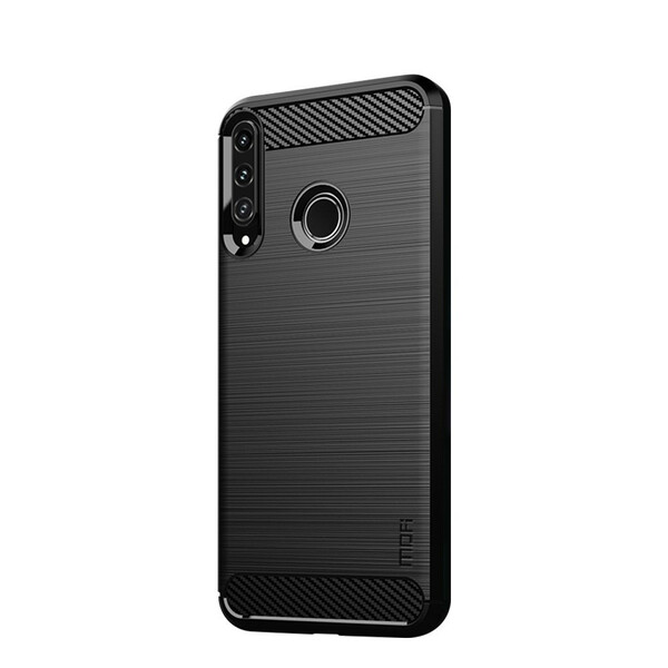 Huawei P40 Lite E / Y7p Kohlefaser Cover Gebürstet MOFI