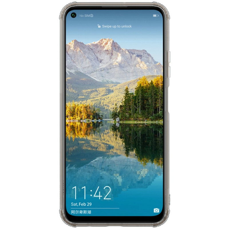 Huawei P40 Lite Verstärktes Cover Transparent Nillkin