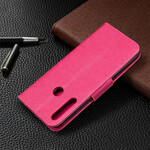 Huawei P40 Lite E Schmetterlinge und Oblique-Klappe Hülle