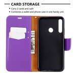 Huawei P40 Lite E Litchi Tasche Oblique Klappe