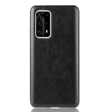 Huawei P40 Pro Plus Cover Lederoptik Litschi Performance