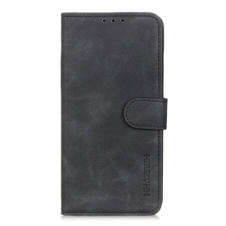 Hülle Alcatel 1S Matte Vintage-Leder-Effekt KHAZNEH