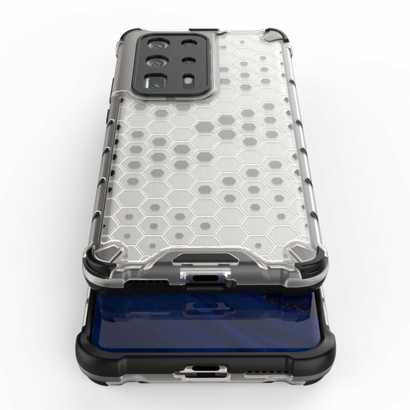 Huawei P40 Pro Plus Cover Wabenmuster