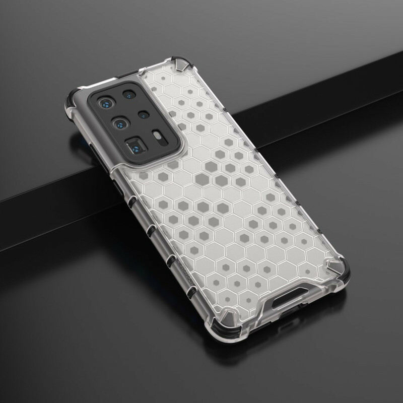 Huawei P40 Pro Plus Cover Wabenmuster